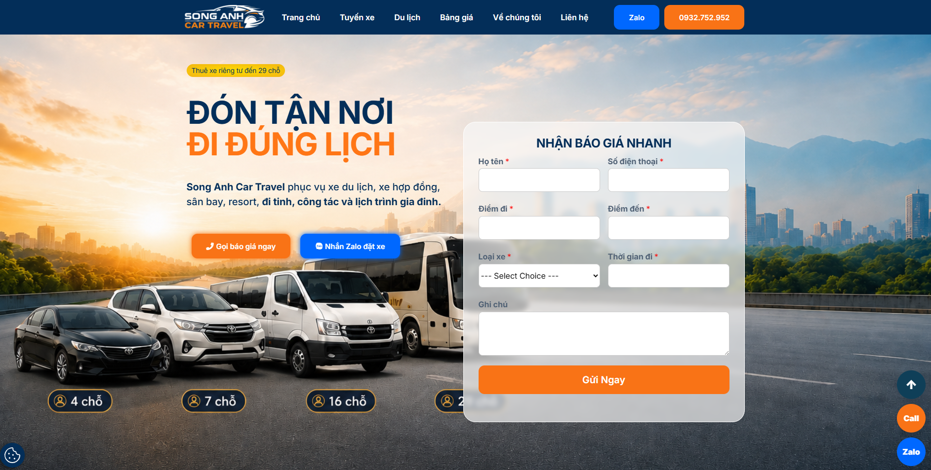 Song Anh Car Travel